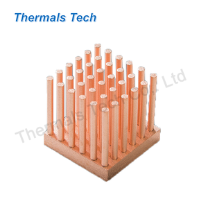 แผงระบายความร้อนขาครีบทองแดงแท้ขนาด38.9*38.9มม. สำหรับซีพียูมาตรฐาน - Product Image 5