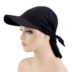 Vente en gros : Accessoires de foulards pour femmes musulmanes, design élégant, couleurs unies, hijabs et bandeaux en polyester et élasthanne, toutes saisons, personnalisables - Product Image 5