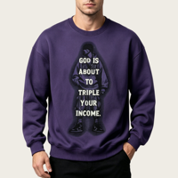 Felpa Unisex Hip Hop con Stampa Serigrafica in Poliestere e Cotone, Vestibilità Ampia, Antivento, Stile Vintage Autunnale