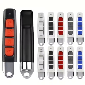 Code de <span class=keywords><strong>copie</strong></span> universel 433 fréquence 4 boutons télécommande pour alarme de sécurité contrôle de garage commandes d'obturateur - Product Image 4