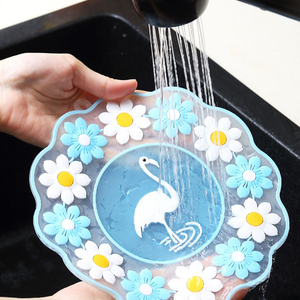 Napperon assiette à dîner tampons isolés tapis de Table anti-dérapant tasse tampons tasse à thé tasse à lait tasse à café caboteur décoration - Product Image 4