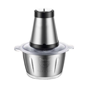 Whole <b>Sale</b> 3L Stainless Steel Kitchen <b>Chopper</b> Electric Yam Pounder Meat Grinder Free Manual Meat Grinders - Product Image 1