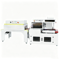 Machine de thermosoudage de film entièrement automatique contrôlée par PLC avec scellage latéral et découpe en L pour l'emballage de boissons et de textiles