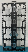 Affichage LED Longteng 500*1000mm pour extérieur et intérieur, en aluminium moulé sous pression