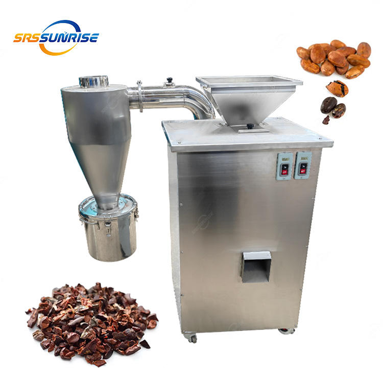 Hot Sale Small Mini Cacao Nibs Cracking Winnowing Husking Processing ...