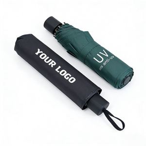 ร่มพับ 3 ตอน ราคาถูก ขายส่ง ร่มกันฝน พิมพ์โลโก้ได้ โปรโมชั่นธุรกิจ ลดราคา - Product Image 1