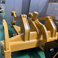 Ripper à trois dents pour terrains accidentés, scarificateur de charge lourde pour excavatrices de 40 tonnes avec composant moteur central