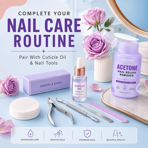 Removedor de Esmalte de Uñas K-Beauty de Uso Rápido, Sin Desperdicio, Poderoso para Eliminar Gel y Purpurina, Exclusivo para Salones de Uñas, con Acetona - Product Image 6