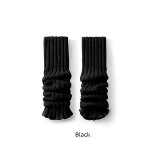 Couvre-jambes de production en tricot sur les jambières au genou Chaussettes pour femmes - Product Image 1