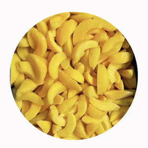 Pezzi di Pesca Gialla Surgelati IQF 1/6, Vendita Calda, Frutta Biologica Surgelata, Mezze Pesche Affettate, Cubetti - Product Image 1