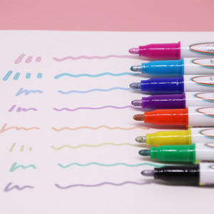 Marcador Permanente de Doble Línea con Logotipo Personalizado del Fabricante OEM, Color No Tóxico - Product Image 2