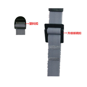 Anneaux de gymnastique en plastique haute résistance avec sangle en polypropylène, équipement de fitness d'intérieur pour enfants et rééducation - Product Image 5