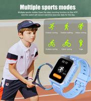 Reloj Inteligente Android 4G con Doble Cámara para Niños, Reloj GPS Resistente al Agua, Reloj Inteligente con IA para Niños y Teléfono con Botón SOS
