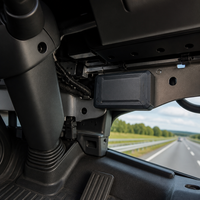 Pelacak GPS Pintar Tahan Air dengan Deteksi ACC, Penentuan Posisi 4G GLONASS WiFi LBS Nirkabel 6000mAh untuk Mobil, Truk, dan Sepeda Motor Mini