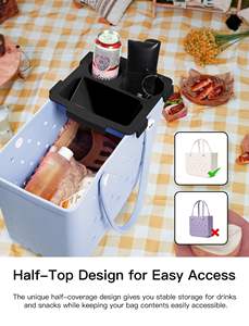 Plateau organisateur pour sacs Bogg Couvercle de rangement pour porte-gobelets Compatible avec le sac Bogg XL pour Stanley 30 oz 40 oz Bogg Bag Top Insert - Product Image 5