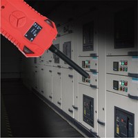 Dispositif de sécurité pour le sauvetage aquatique portable HX-TAC, écran LED de 1,3 pouce, détecteur de tension alternative amphibie, appel d'urgence SOS, lumière LED