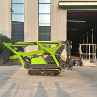 Ascenseur de flèche d'araignée à chenilles autopropulsé pour la construction plate-forme élévatrice télescopique de cueilleur de cerises avec fonction d'araignée