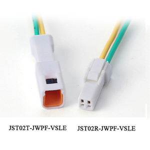 Разъем JST JWPF с шагом 2,0 мм, 2/<span class=keywords><strong>3</strong></span>/4/6/8 контактов, луженая медь, нейлон/ПВХ оболочка, полный комплект для проводки прицепов и мотоциклов - Product Image 2