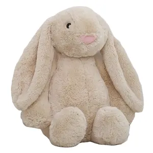 Wholesale Pink Easter Cute Long Ear Rabbit Doll Plush Toys Soft Stuffed Animal Bunny Plush