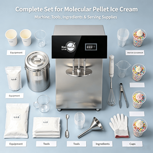 Machine à glace à particules moléculaires avec <span class=keywords><strong>protection</strong></span> sûre et anti-fuite, idéale pour les centres de divertissement familial - Product Image 1