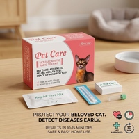 Snelle testkaart voor vroege screening bij katten |   Hoogspecifieke diagnostiek voor kattenopvangcentra en kattenverblijven