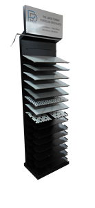 Heavy Duty Tấm Kim Loại Tấm Kích Thước Lớn Gạch Gốm Phòng Trưng Bày Mẫu LED Màn Hình Hiển Thị Tầng Sân Khấu Giá Đỡ - Product Image 2