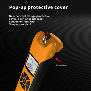 Puissancemètre optique portable G10 VFL haute précision avec connecteurs FC/SC/ST, plage de longueurs d'onde 850-1700 nm pour les réseaux FTTx - Product Image 2