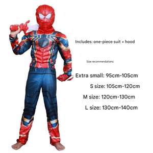<span class=keywords><strong>Disfraces</strong></span> de Películas y TV Cosplay para Niños Atuendo de Carnaval Superhéroe con Pecho Musculoso y Máscara para <span class=keywords><strong>Disfraces</strong></span> de Halloween - Product Image 4