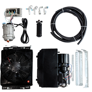 Condensateur séparation <span class=keywords><strong>mobile</strong></span> <span class=keywords><strong>climatisation</strong></span> voiture 12V/24V haute puissance caché modèle parking air voiture Parking refroidisseur climatiseur - Product Image 1