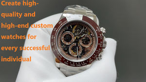 La esfera hueca y el movimiento hueco ofrecen una sensación mecánica extremadamente fuerte. Reloj Mecánico para Hombre - Product Image 2