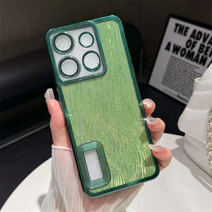 Coque de téléphone portable en TPU flexible avec protection de l'appareil photo, placage brillant pour Tecno Spark 30C/20 <span class=keywords><strong>Pro</strong></span>/Go 1/Camon <span class=keywords><strong>30</strong></span> - Product Image 2