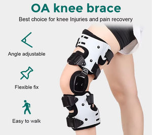<span class=keywords><strong>Rodillera</strong></span> Ortopédica Ajustable con Logotipo Personalizado y Soporte de Pierna Articulado con Rango de Movimiento (ROM) para Fijación de Fracturas y Rehabilitación Postoperatoria - Product Image 2