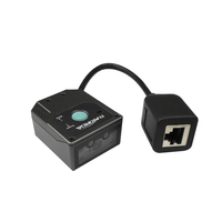 Lecteur de codes-barres Rakinda LV3000H USB à montage fixe, scanner QR PDF417 Aztec Datamatrix, programmable, à montage fixe, 1D 2D, LED blanche
