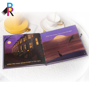 <span class=keywords><strong>Livre</strong></span> de lecture pour enfants personnalisé et écologique, reliure cousue et couverture rigide, <span class=keywords><strong>livre</strong></span> d'histoires pour <span class=keywords><strong>la</strong></span> famille et les enfants, lecture nocturne - Product Image 3