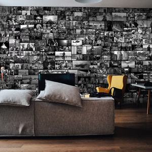 Papel Tapiz Autoadhesivo con Diseño de Collage de Películas Clásicas - Product Image 3