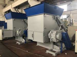 Trituradora de aserrín Trituradora de servicio pesado de tolvas dobles para 380V monofásico - Product Image 5