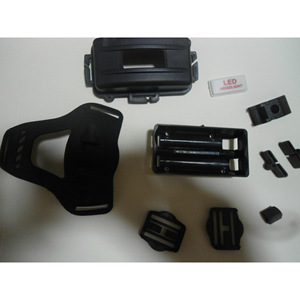 Kit de boîtier de phare LED en plastique pour la mise à niveau et la rénovation de l'éclairage avant des motos T6 - Product Image 1