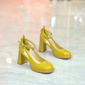 Nuovo stile classico donna colorata <span class=keywords><strong>Mary</strong></span> <span class=keywords><strong>Jane</strong></span> pump <span class=keywords><strong>scarpe</strong></span> moda donna vendita prezzo di fabbrica <span class=keywords><strong>tacco</strong></span> alto - Product Image 6