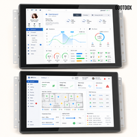 Reproductor de Señalización Digital Android Todo en Uno de 7/10.1/15.6/21.5 Pulgadas con Montaje Empotrado, RK3562 RK3568, Estación de Control de Drones
