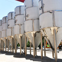 Équipement de brassage de bière, réservoir de distillation conique, 10000l SS304