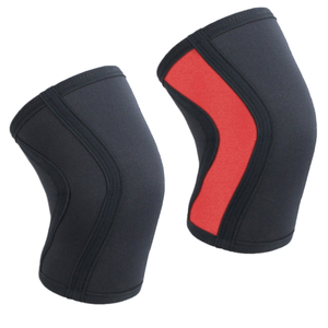 Genouillères de compression en néoprène 7 mm pour hommes et femmes, protection des <span class=keywords><strong>genoux</strong></span> pour la gym, le <span class=keywords><strong>CrossFit</strong></span> et l'haltérophilie - Product Image 2