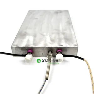 Placa calefactora de aluminio fundido eléctrico XIAOSHU 120V 250W con termopar tipo K incorporado