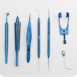 Conjunto de Instrumentos Cirúrgicos Oftálmicos de Titânio de 8 Peças para Cirurgia de Femtossegundos, Instrumentos Cirúrgicos Intraoperatórios SMILE para Separação - Product Image 6