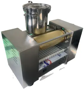 Commercial Automatic Mini Mille Egg Crepe Cake Machine Thousand Layer Cake Pancake Egg Skin Crepe Making Machine Price for Sale