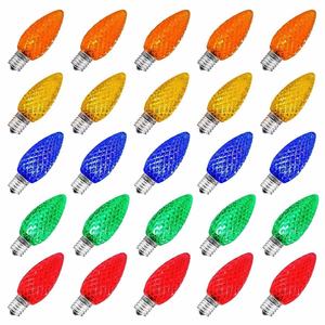 Usine en gros C9 LED ampoule de remplacement AC Power avec E27 T45 T125 T185 T225 <span class=keywords><strong>T300</strong></span> Type de <span class=keywords><strong>Base</strong></span> pour les décorations de Noël - Product Image 3