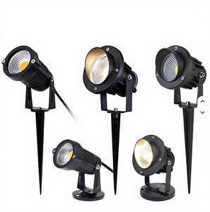 Lampe LED extérieure encastrée en aluminium étanche IP65 5W 7W 12W <span class=keywords><strong>pour</strong></span> jardin avec couvercle 220V - Product Image 1