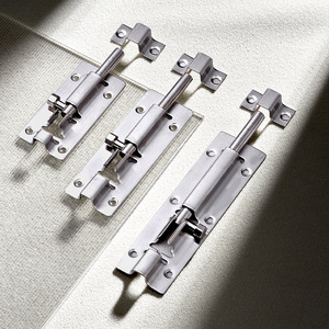 Modern Style Security <b>Sliding</b> Door Bolt <b>Lock</b> Stainless Steel Barrel Tower <b>Window</b> Anti-Theft Latch - Product Image 5