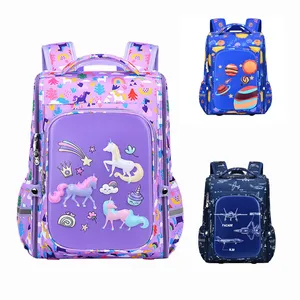 Dazzle 3D drei dimensionale Persönlichkeit Schult asche Schul rucksack Kinder Mädchen und Jungen Schult asche Einhorn Tasche