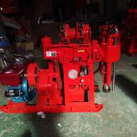 Foreuse hydraulique portable diesel QIYUN XY-1 à bas prix avec pompe à moteur et boîte de vitesses, profondeur maximale de 600 m pour le forage de puits d'eau