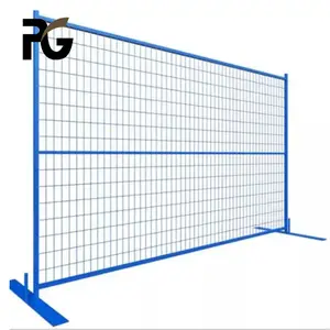 Easily Assembled Waterproof Customized Eco-Friendly Adjustable Temporary Fence Canada Construction Site Fencing
